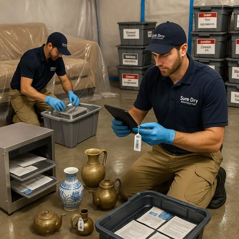 Content Protection and Restoration process in West Haverstraw, NY