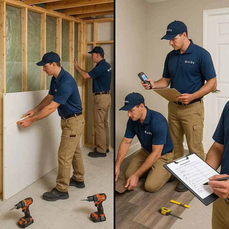 Repairs and Reconstruction process in West Haverstraw, NY